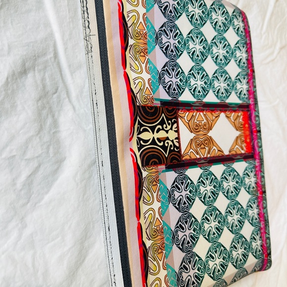 Le 4uadre Designer clutch Bag Or Laptop Sleeve Made In Italy Cushioned Neoprene - Picture 7 of 7